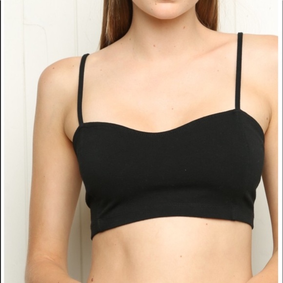 Brandy Melville Other - Brandy M. Black Bralette